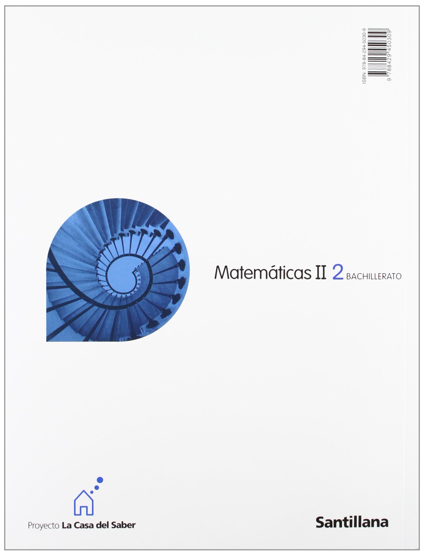 Proyecto La Casa del Saber, matemáticas, 2 Bachillerato