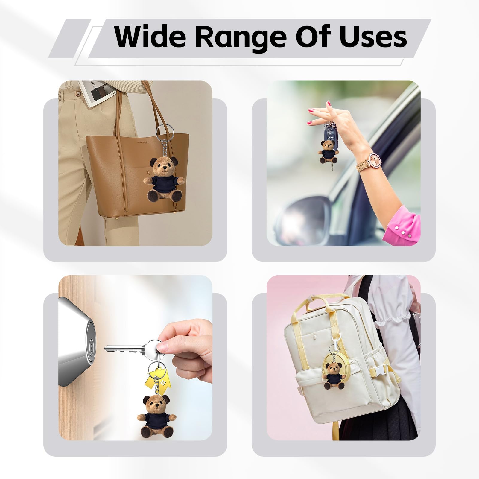 Teenitor Key Chain Rings Keychain Rings, 60pcs Key Ring Metal Keychain Split Key Rings Bulk, Keyring 25mm With 26mm Key Chains And 60pcs Open Jump - View #11