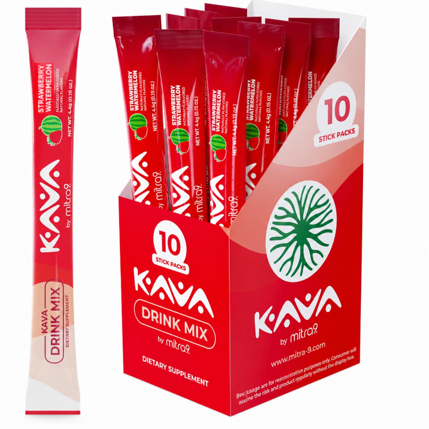 Mitra9 Kava Drink Mix, Variety Pack, 10 Kava Sticks, 0.15 Oz Each, 4 Flavor — Amazon image 16