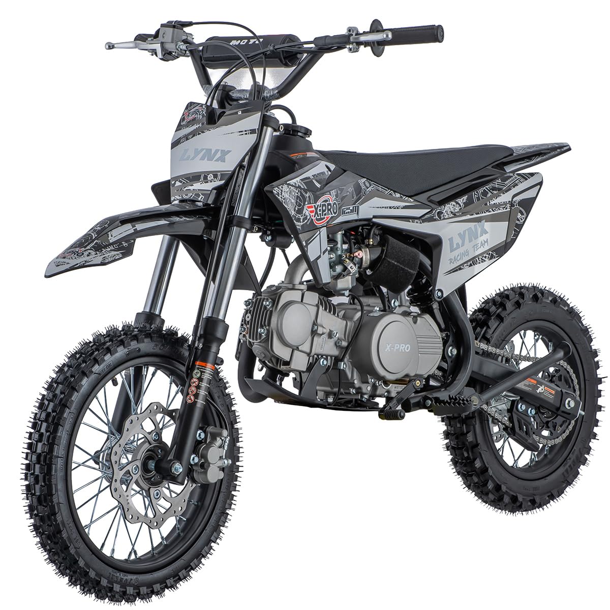 Amazon.com: X-PRO Lynx 125cc Dirt Bike, 4-Speed Semi-Automatic Pit