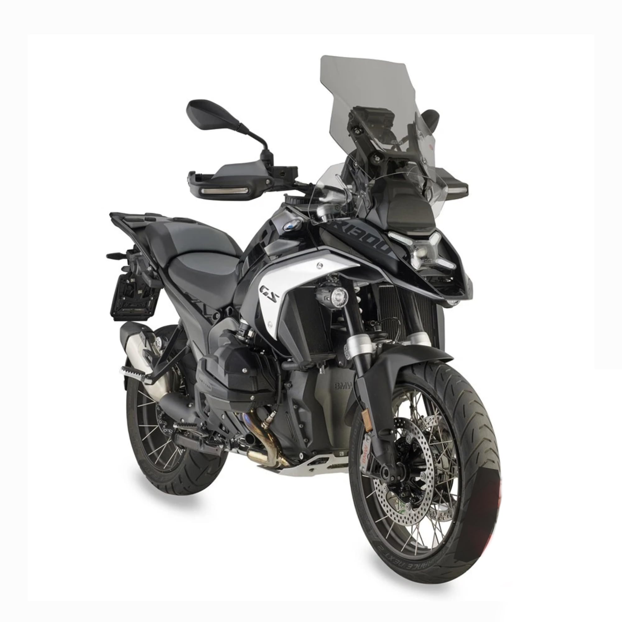 Cupolino Moto Parabrezza Plexiglass JD9 TOURING Fume Chiaro COMPATIBILE CON BMW R 1300 GS/Adventure 2023-2026