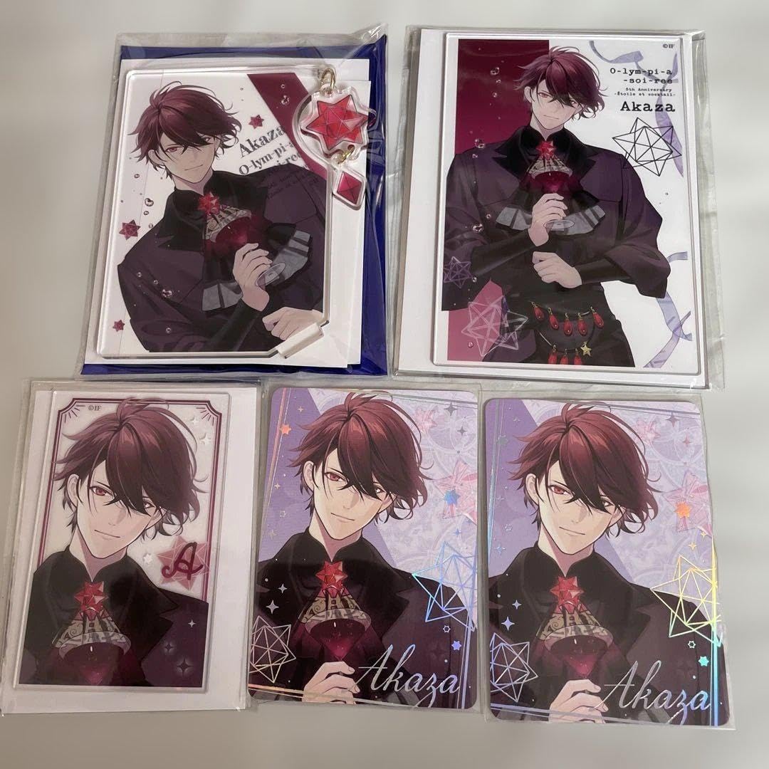 オランピアソワレ 5周年 アクスタ アクブロ アクカ パルカ 朱砂 T