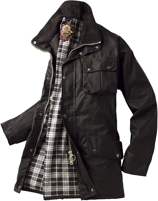 Royal Spencer spartronic inglese cera, giacca con cappuccio, da uomo,  colore marrone, taglia S-XXXL : Amazon.it: Abbigliamento