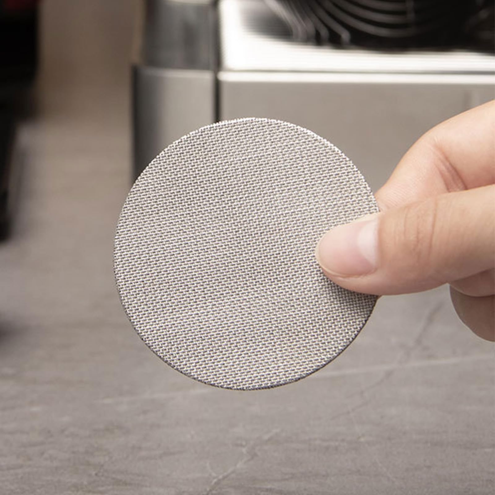 Schermo Per Caffè, Schermo Per Filtro Per Caffè Riutilizzabile In Acciaio Inossidabile Da 1 7 Mm Di Spessore 50 M Schermo Per Doccia Basso Con Portaf 94868779