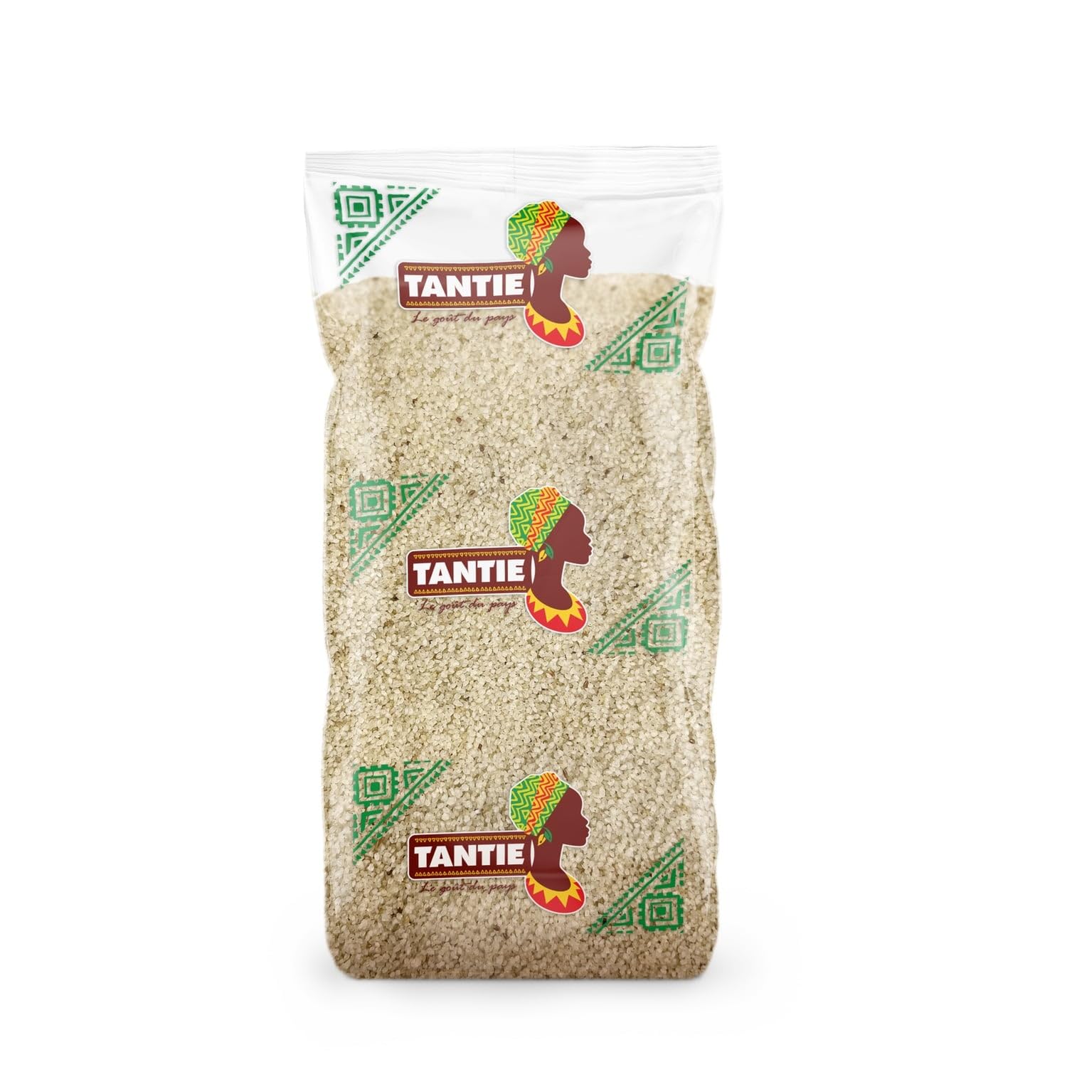 Céréale sans gluten pour des repas sains et gourmands — TANTI, Fonio, Sachet de 1kg - Lot de 3