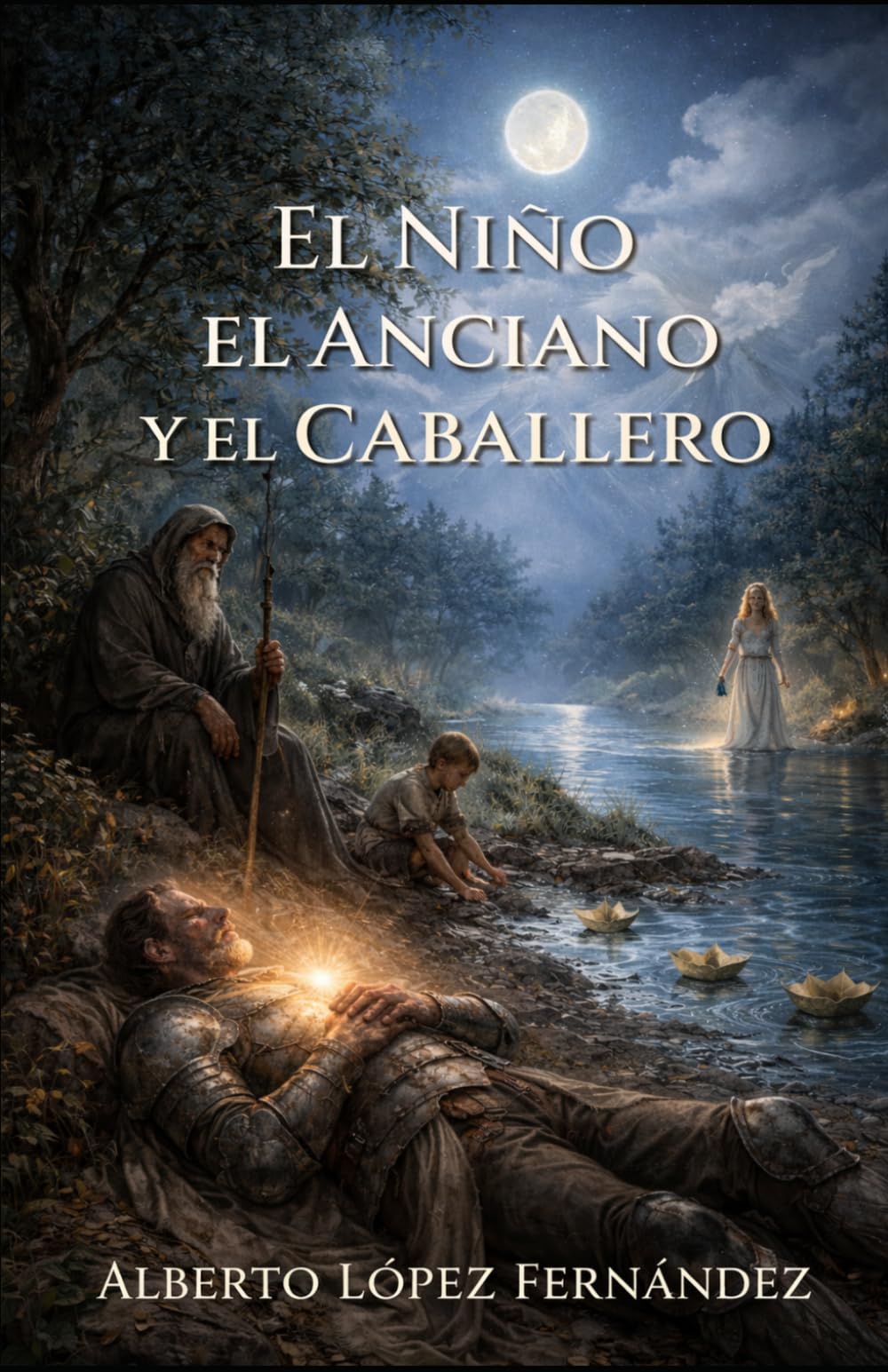 El niño el anciano y el caballero