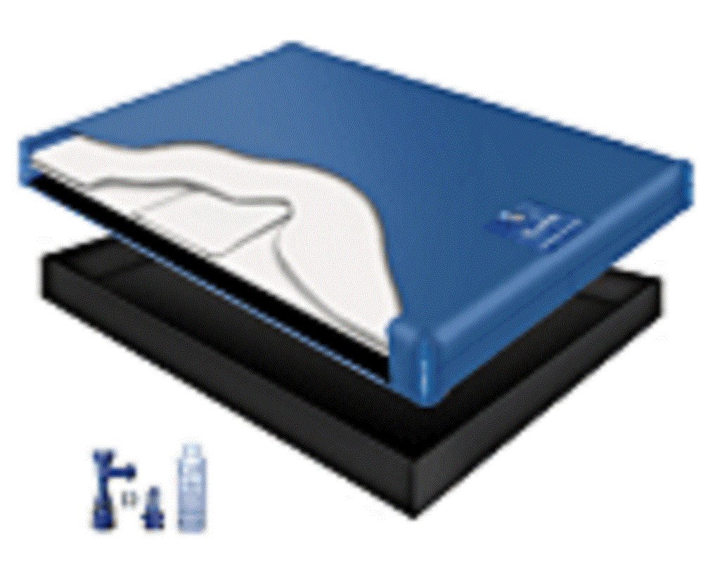 70% WAVELESS WATERBED Mattress/Liner/Fill Drain/Conditioner KIT (Super Single 48x84 1G5S4)