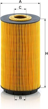 MANN-FILTER HU 8010 Z Oil Filter - Cartridge