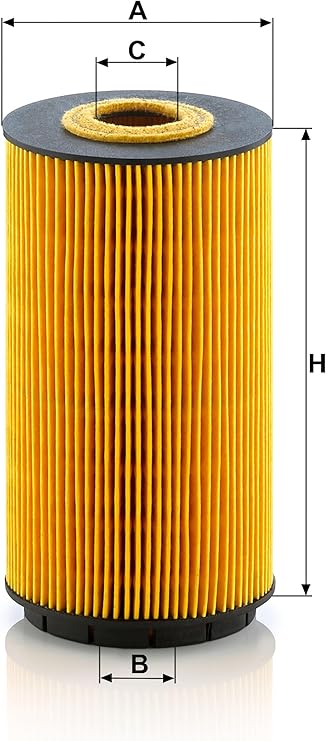 MANN-FILTER HU 8010 Z Oil Filter - Cartridge