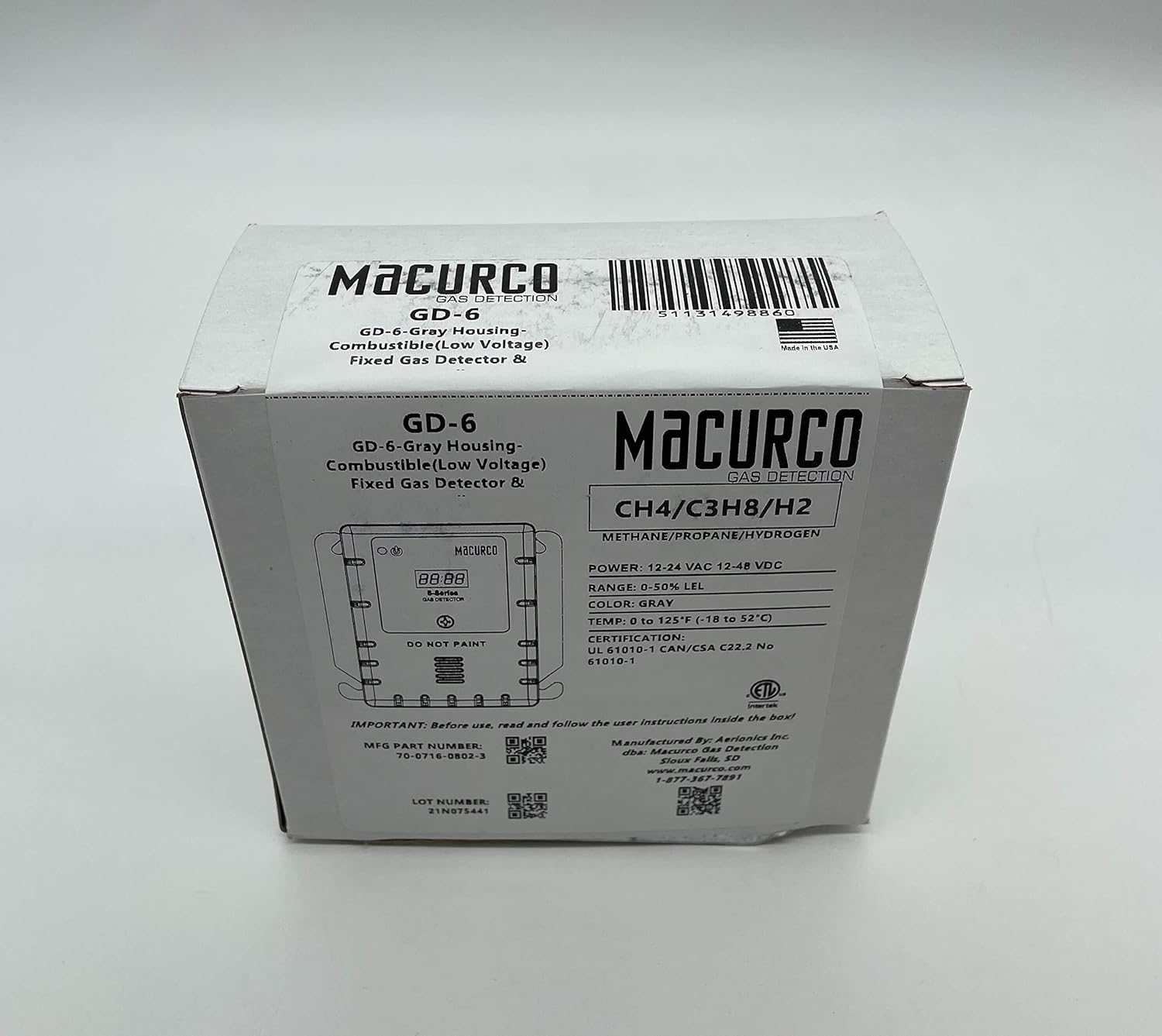 Macurco GD6