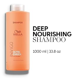Wella Professionals Invigo Nutri-Enrich Shampoo| Professional Deep Nourishing Shampoo For Dry & Damaged Hair| 33.8 Fl Oz