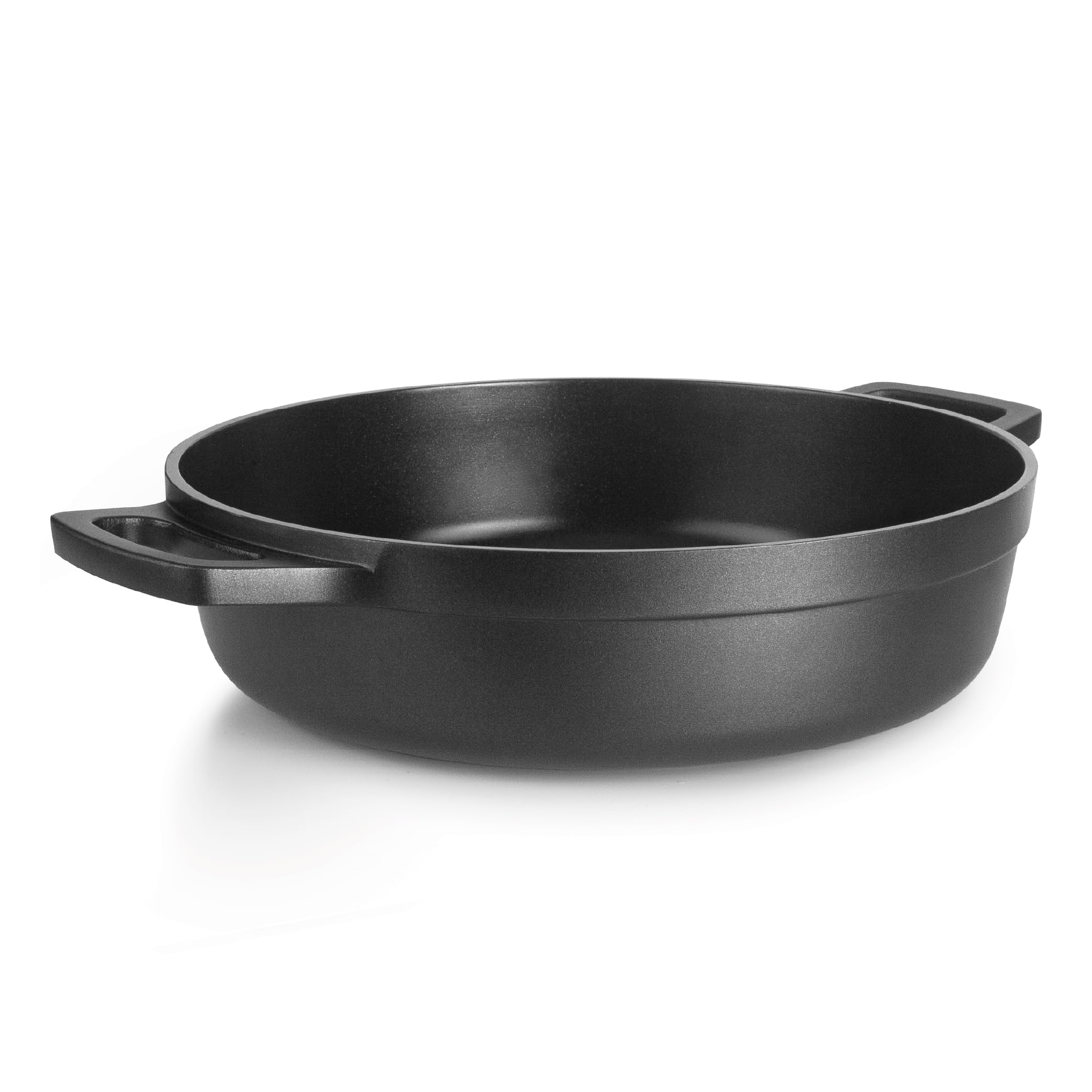 IBILI - Casserole Without Lid Esben 32 cm, Cast Aluminum, Non-Stick PFAS, Suitable for Induction