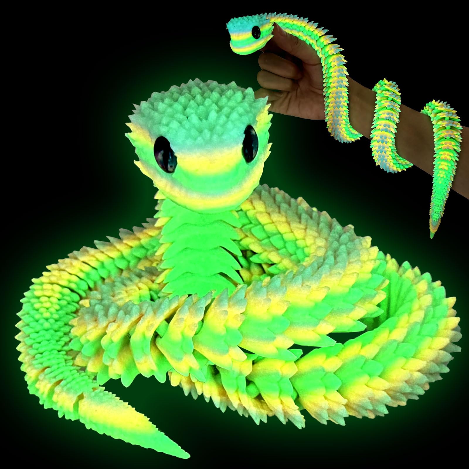 ZHEBAG 30 Inch 3D Printed Snake