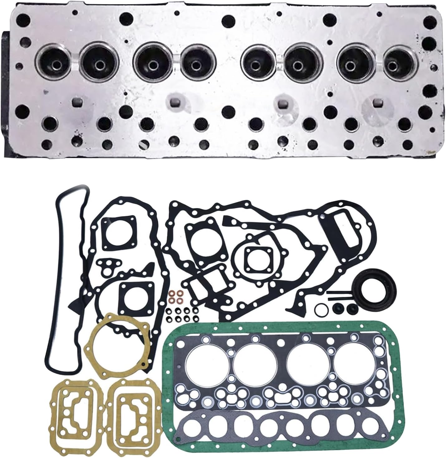 Cylinder Head Compatible for Nissan SD23 Engine (Complete Cylinder Head)