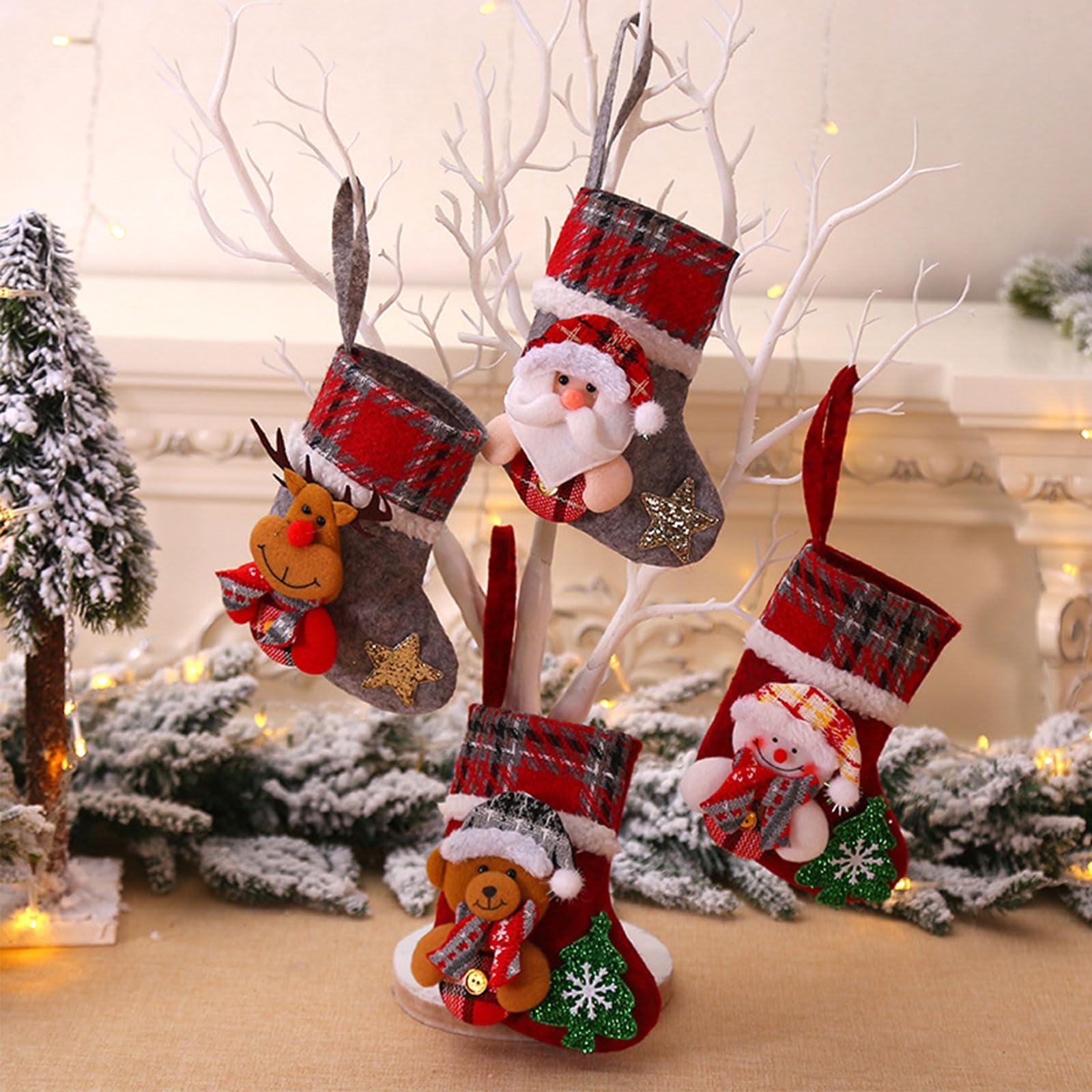 ᐅ Koeienhuid Kerstsokken kopen