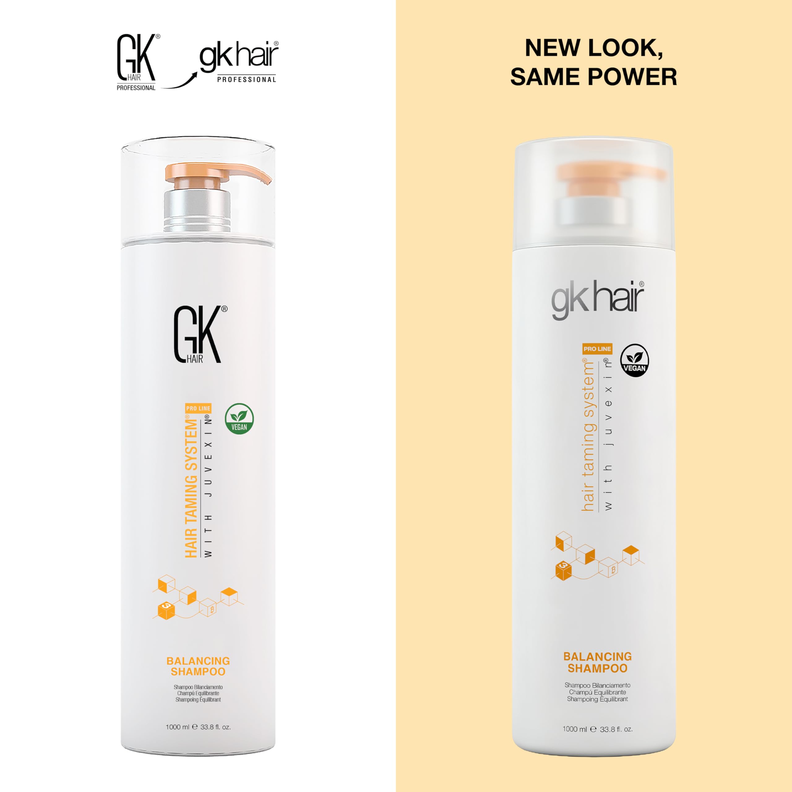 GK HAIR Szampon Balancing 1000ml Do włosów przetłuszczających się i farbowanych Głęboko oczyszcza i przywraca poziom pH Idealny do włosów nadmiernie traktowanych i zestresowanych przez środowisko