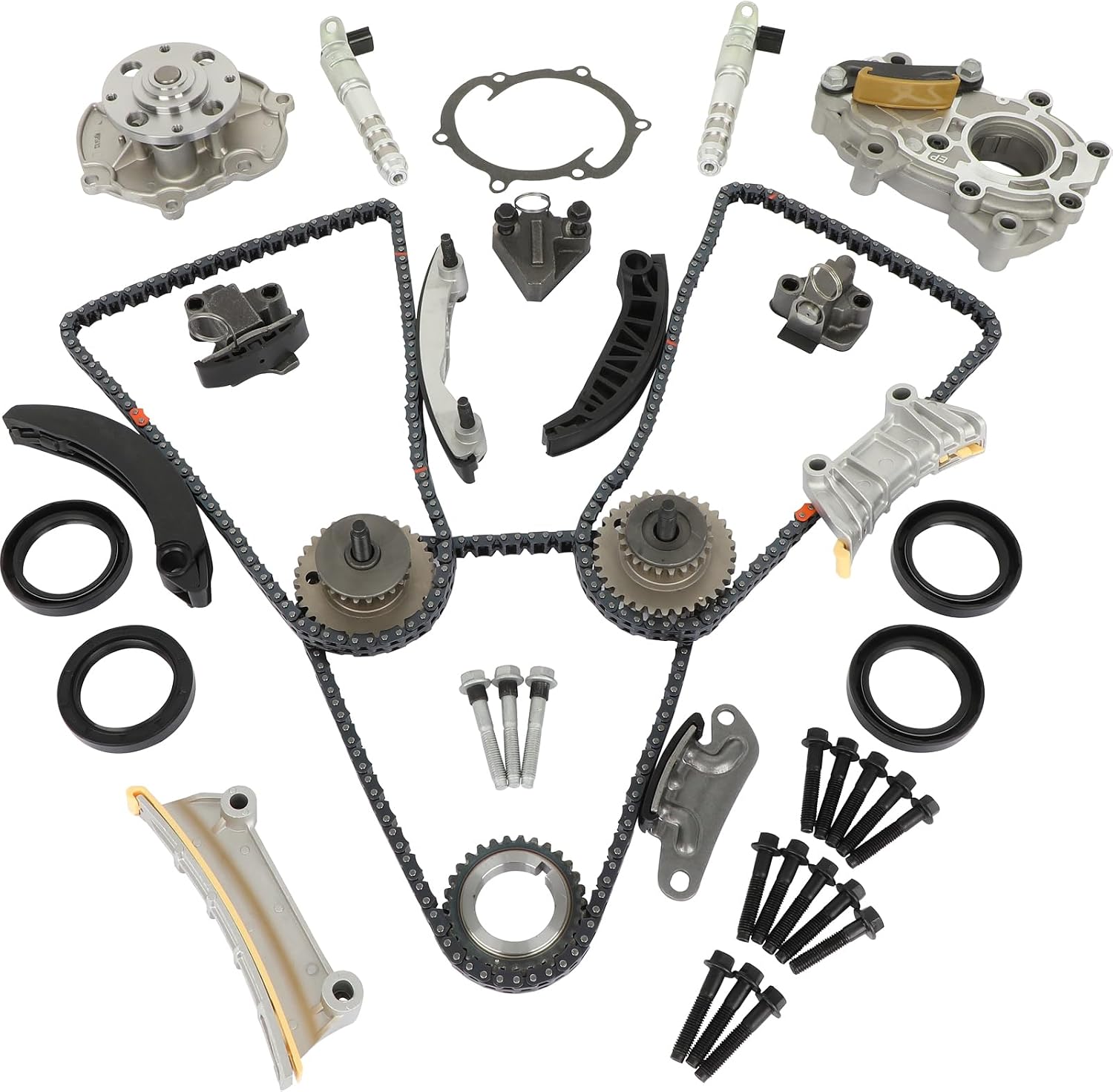 ASAPE Premium Timing Chain Kit Fit for 2007-2008 for Buick Allure 2009-2015 for Chevrolet Traverse 2012-2015 for Chevrolet Impala