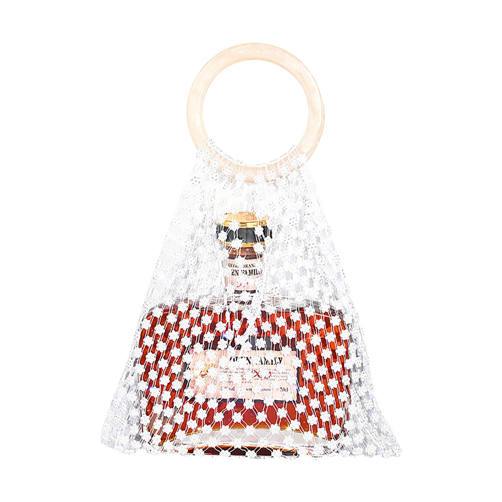 Bbajszx Luxurious Nylon Beverage Carrier with Strong Handle for Easy Transport and Festivities Attractive Event Bag