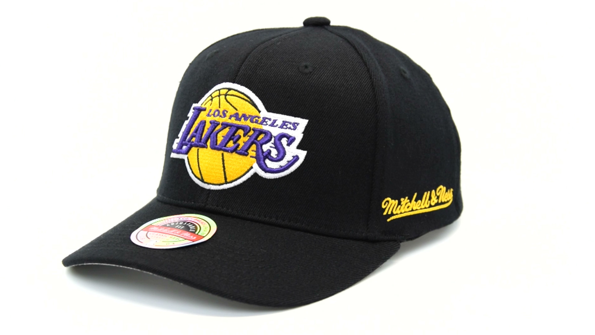 Mitchell and Ness NBA Los Angeles Lakers Leaf Snapback Trucker Capuchon Noir - 21,95 € | Achetez chez
