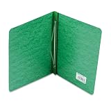ACCO Pressboard Report Covers, Side Binding for Letter Size Sheets, 3" Capacity, Dark Green (25976) – view 1