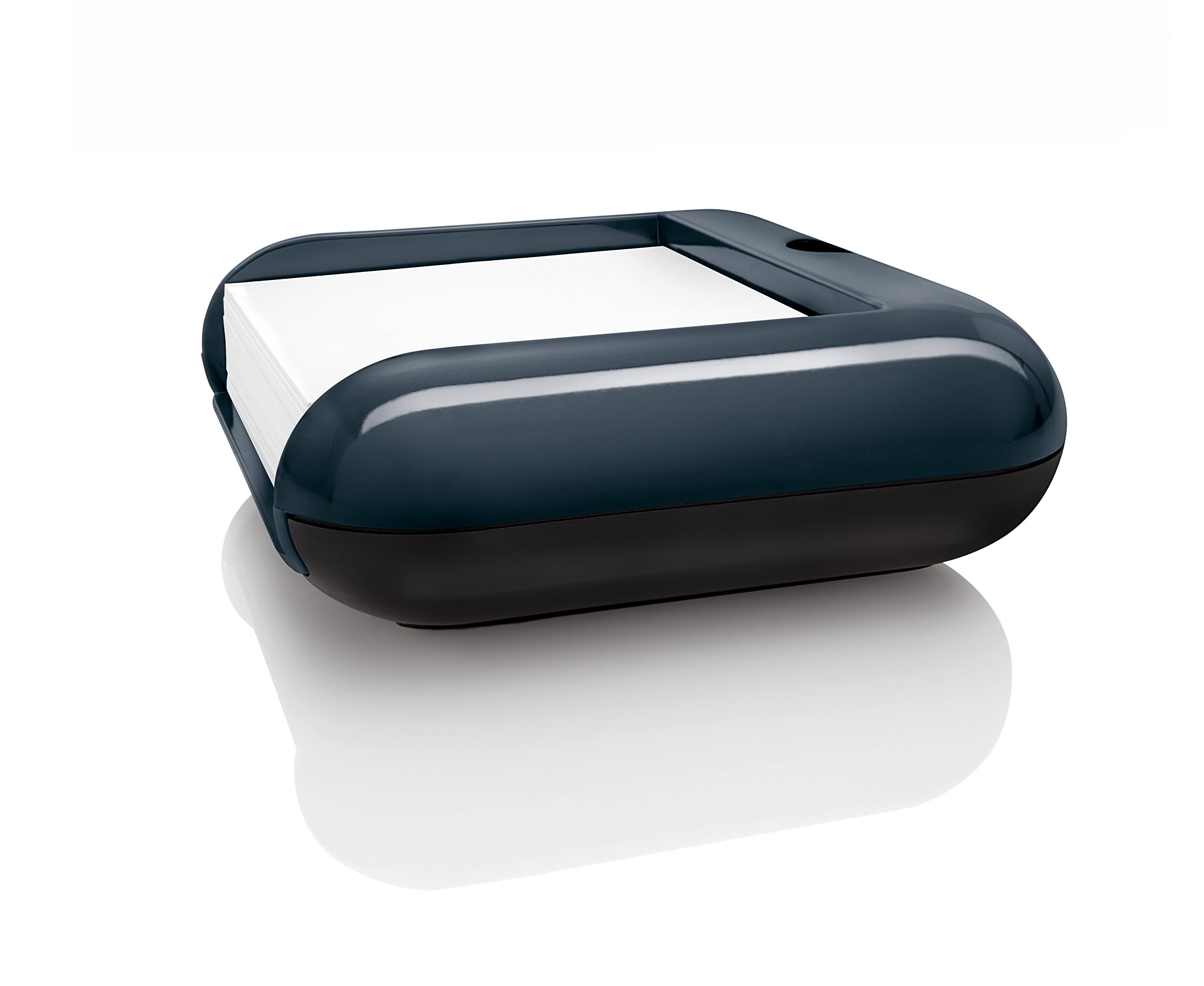 SIGEL SA162 Sticky Note Box, 11 x 4 11 cm, Dark Grey