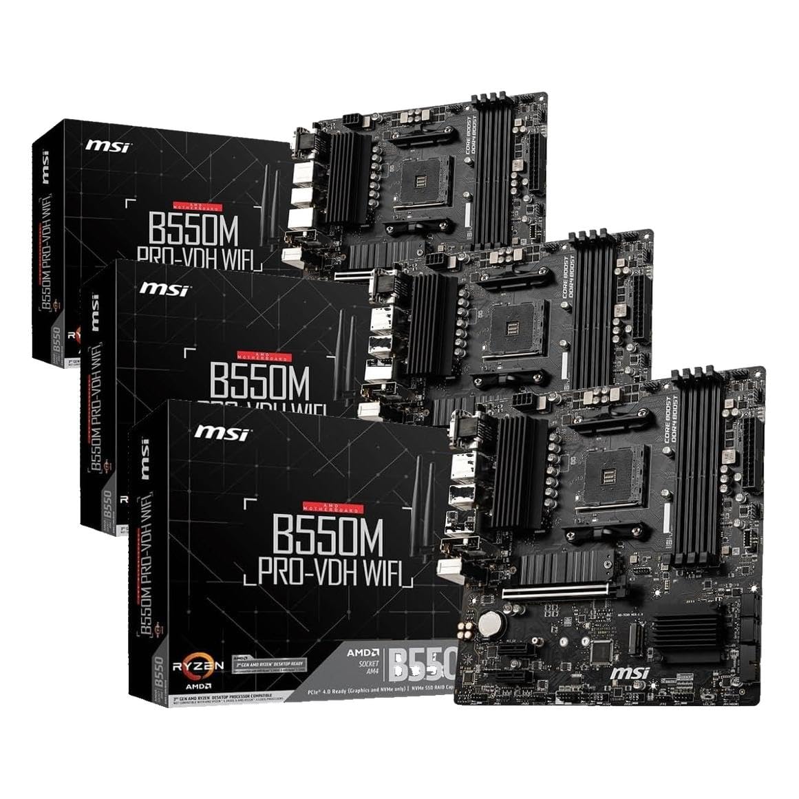 MSIマザーボード B550M Ryzen 5000シリーズ MB5033 Amazon | MSIマザーボード B550M PRO-VDH WIFI Ryzen 5000シリーズ