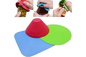 Jar Gripper: The Ergonomic, Rubber-Coated Solution for Opening Stubborn Lids