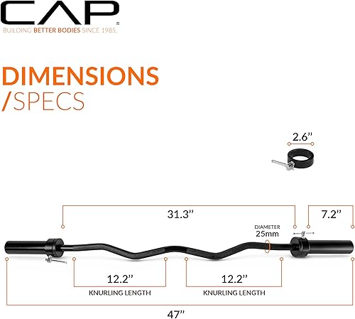 Miniatura 4 de CAP Barbell Olympic Bars  Multiple options