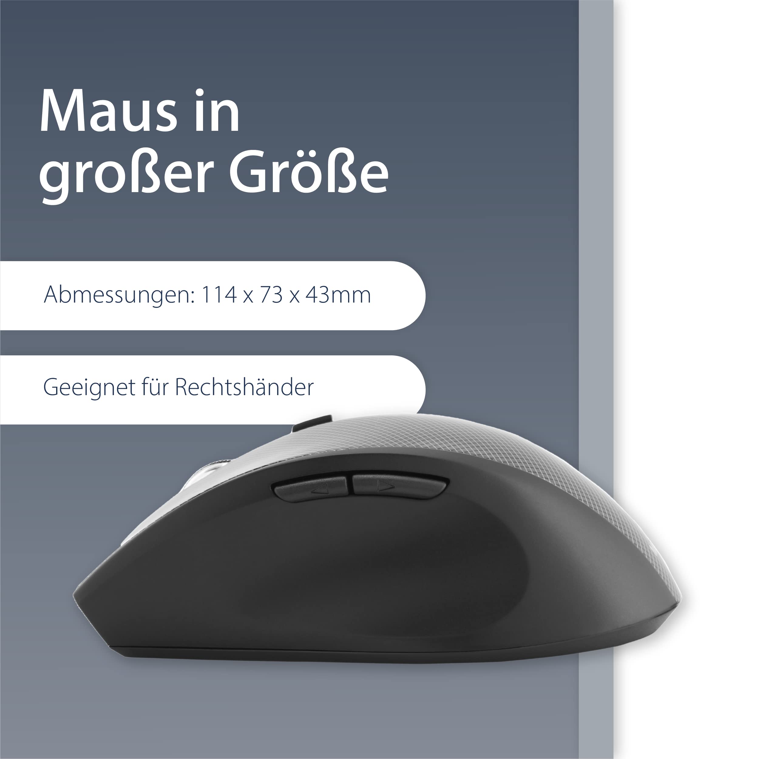 MediaRange GS201 Gaming-Maus – 6 Tasten, RGB-Beleuchtung, Bis Zu 4.000 DPI, 1 Ms Reaktion, Schwarz