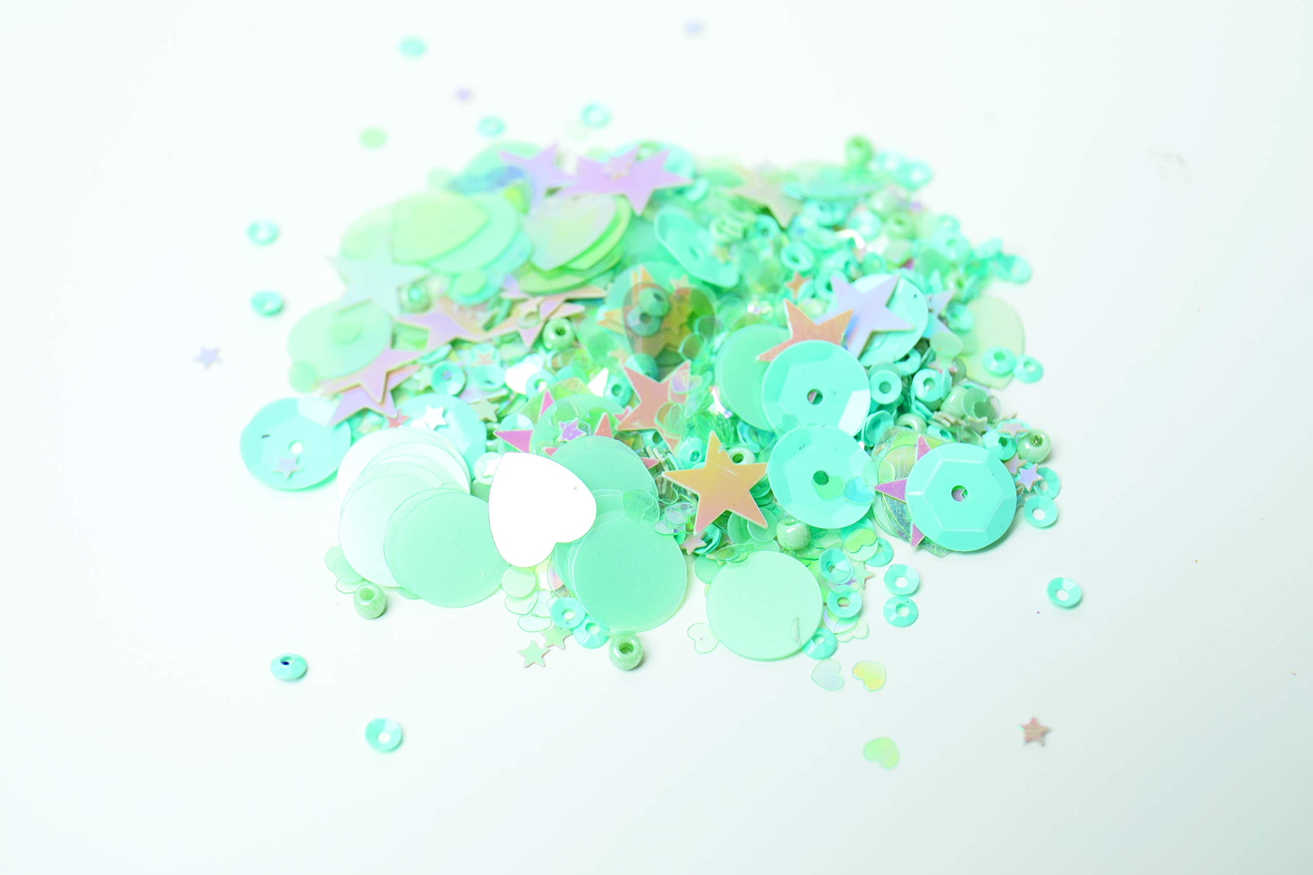 Kit Paillettes E Perline Sizzix - 5 Barattoli Per Creatività - Foto 9