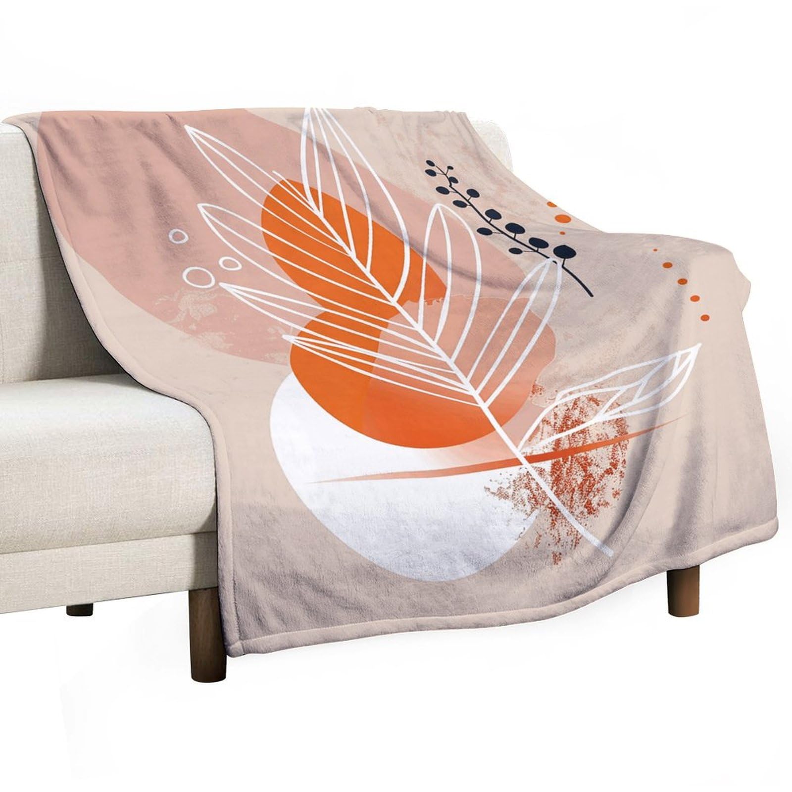 Couverture douce en flanelle de peluche pour grand lit toutes saisons
