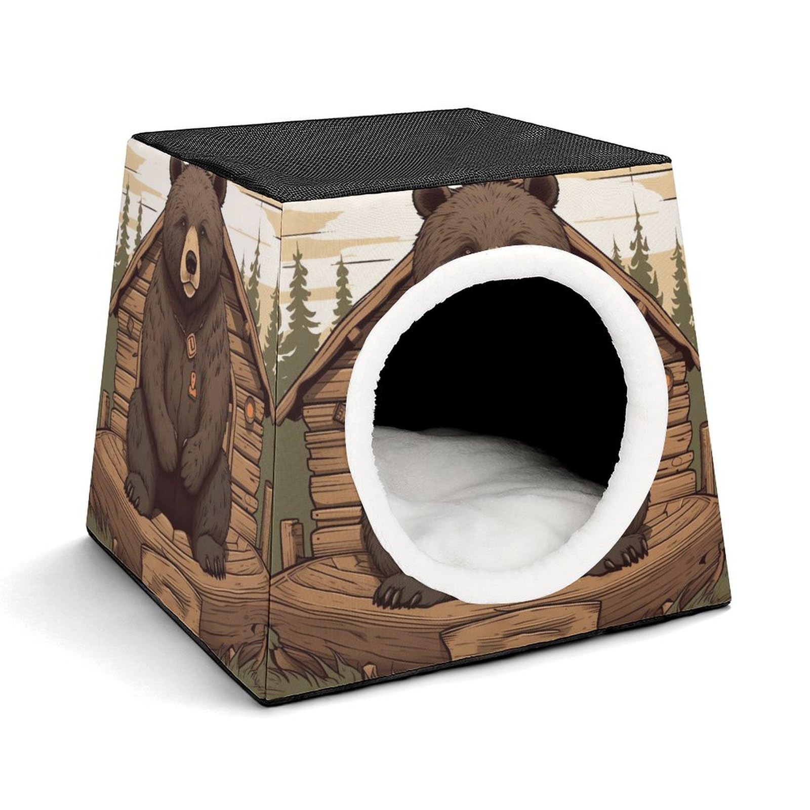 Capsule d espace chaude et douce pour chat d intérieur hiver cocooning