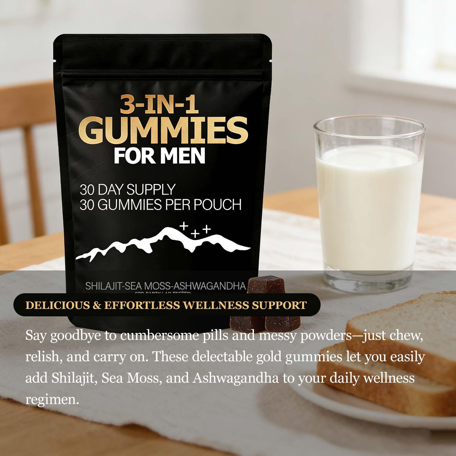 Amazon.com: Zenith 3 in 1 Gummies for Men，Shilajit Gold Gummies