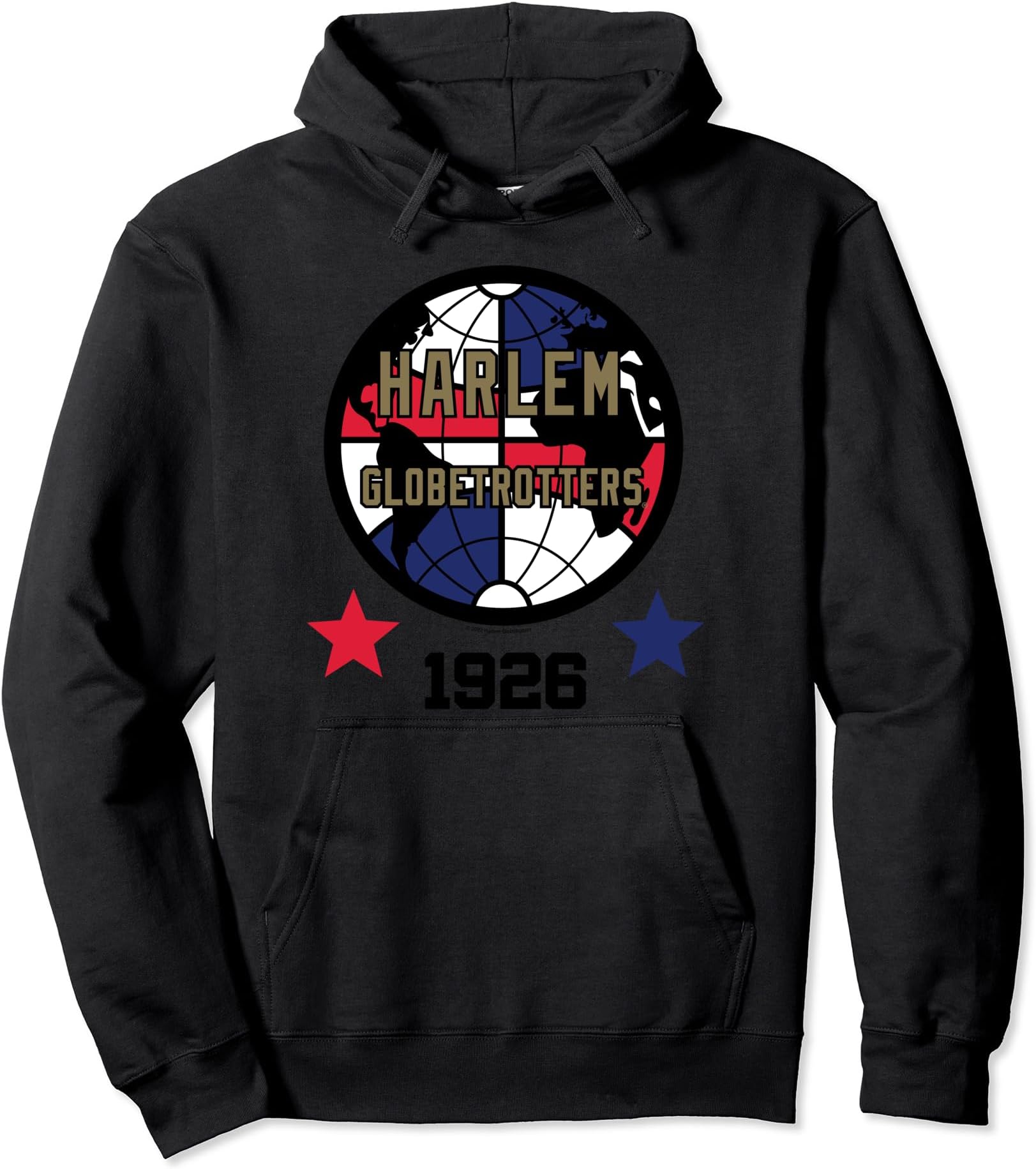 Harlem Globetrotters - HG Globe Logo 1926 Pullover Hoodie