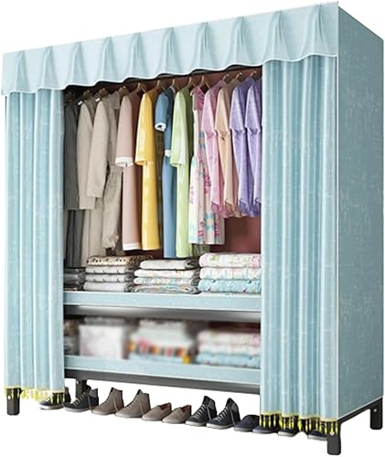 Miniatura 17 de large closets Foldable Wardrobe Closet Steel Large Closet 130cm/150cm/180cm Clothes Closet for Bedroom Hanging Fashion Portable Closet Space-saving