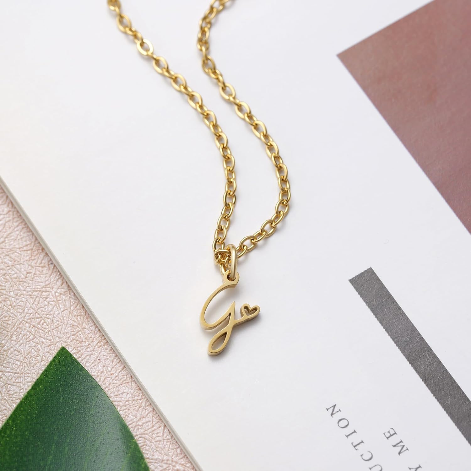 Aesnefe Personalized Initial Necklace - You Are My Person - Best Friend & Close Friend Gift - Birthday Christmas Jewelry Gift for Her, Sister, Friend, or Wife - Image 2