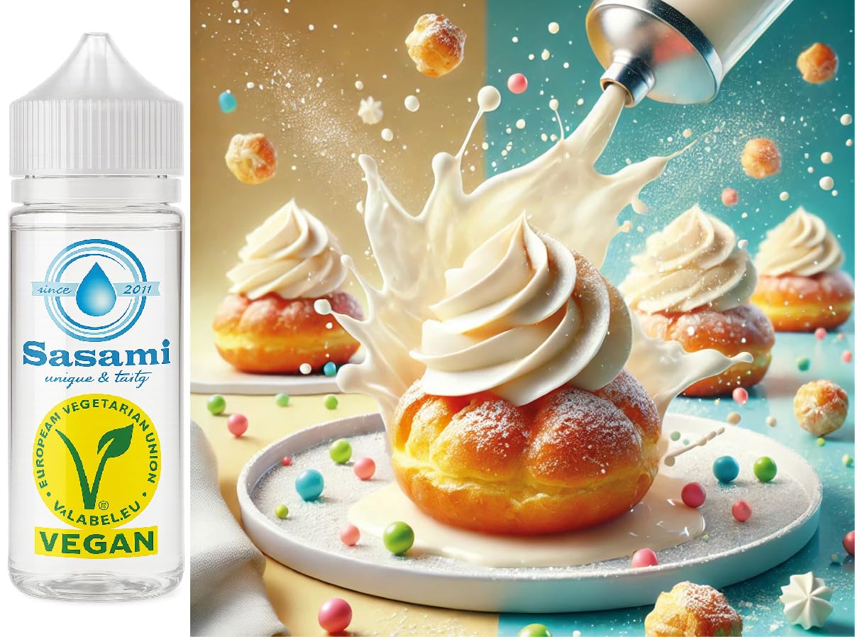 Cream Puff Flavor Concentrate - Vegan - Sasami - 10ml — view 2