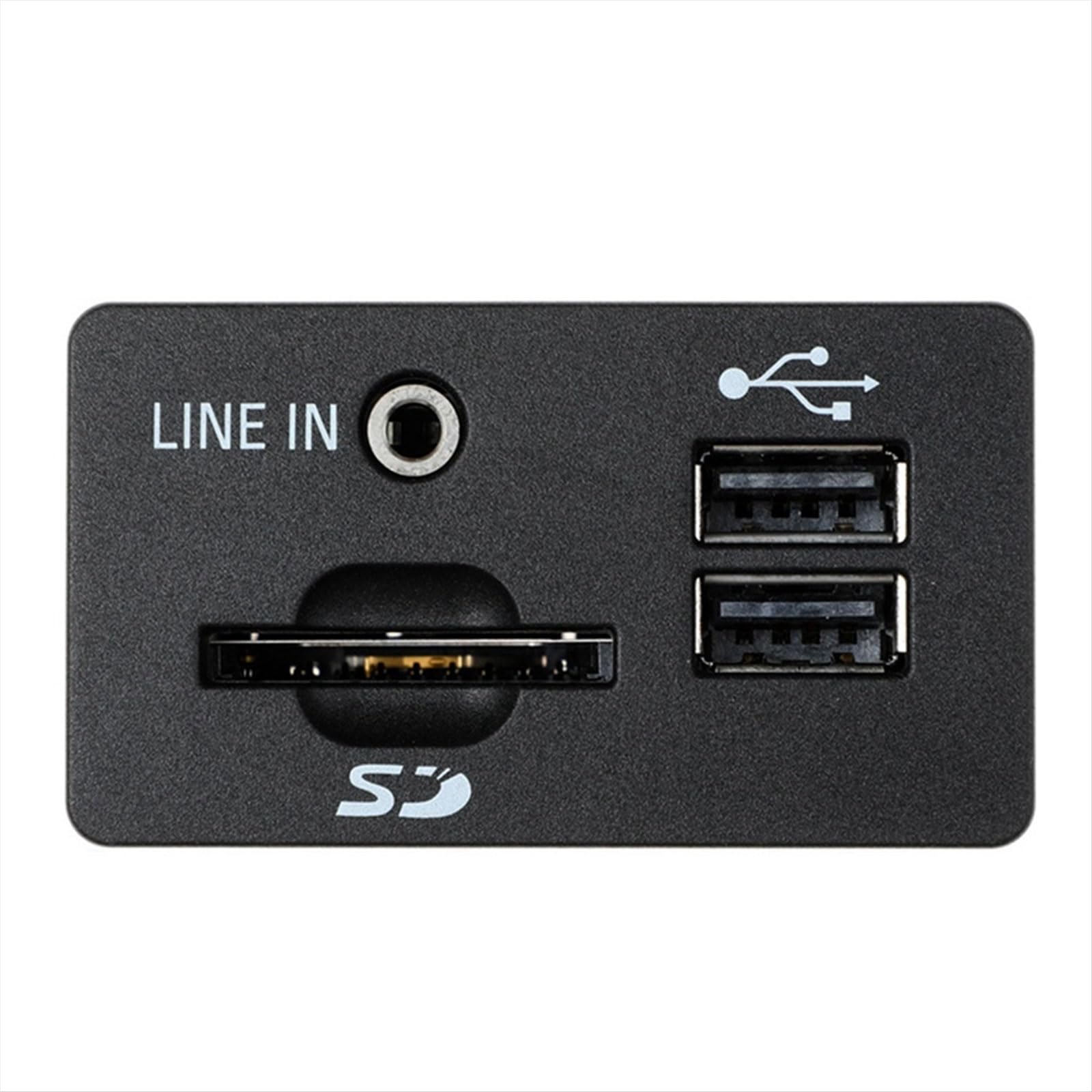 Odtwarzacz Gniazdo USB Akcesoria samochodowe Port USB z czytnikiem kart Części do naprawy samochodu do TRANSIT
