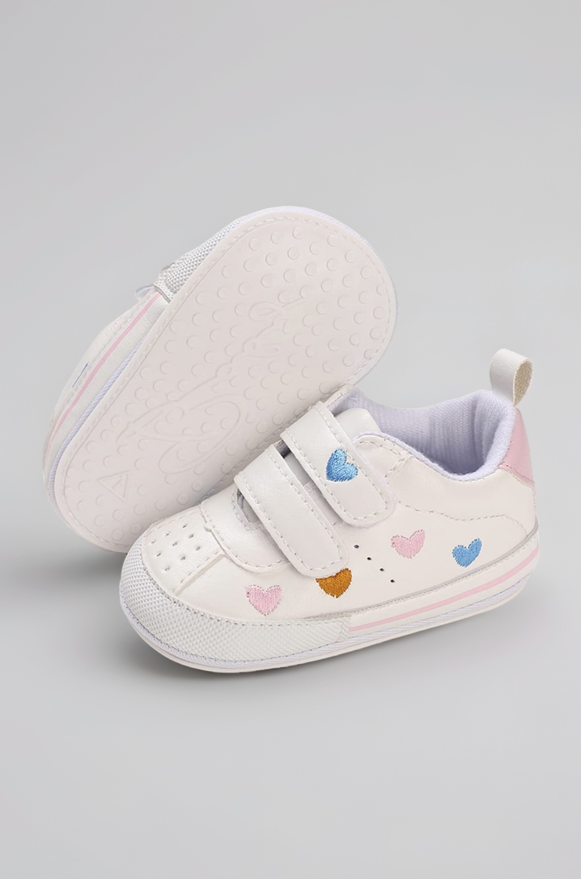 Baby Shoes Boys Girls Infant Sneakers Non-Slip Rubber Sole Toddler Crib First Walker Shoes