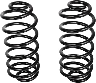CC81365 Coil Springs, 2Pcs Rear Suspension Coil Springs Set Compatible with 2004-2012 for Chevy for Malibu, 2006-2010 for Pontiac for G6, 2007-2009 for Saturn for Aura