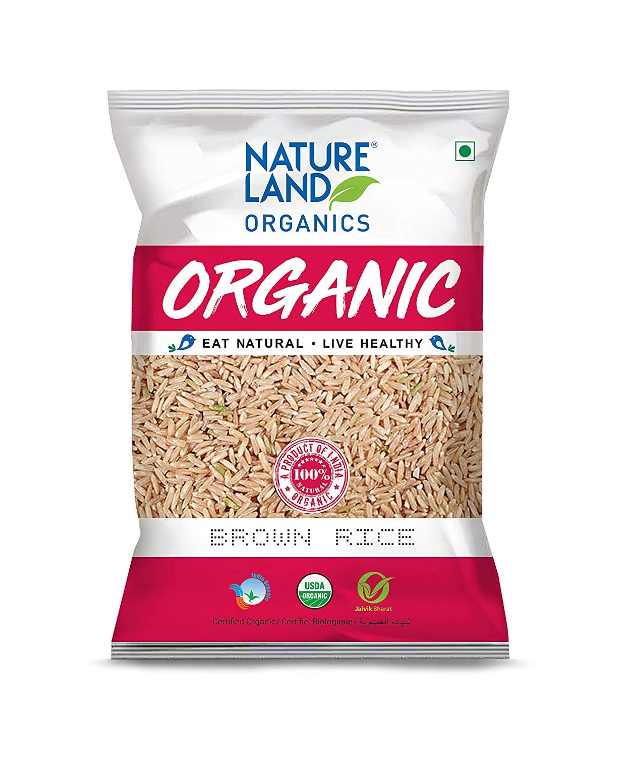 Brown Rice Premium 1 Kg - Organic Healthy Rice