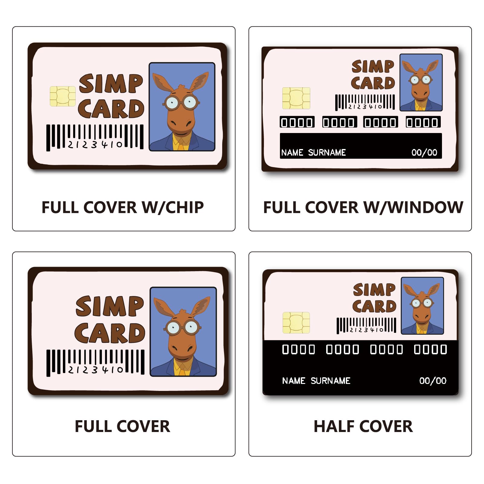 Katten Debetkaart Skin Sticker Cover Geen Bubble Slanke Cartoon Katten Debetkaart Skin Sticker Cover Geen Bubble Slanke Cartoon