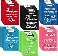 Vista 1 de Yeaqee 24 Pcs Thank You Plastic Clipboards 12.5 x 9 Inch Clipboard with Low Profile Clip A4 Letter Size Clip Boards Inspirational Employee