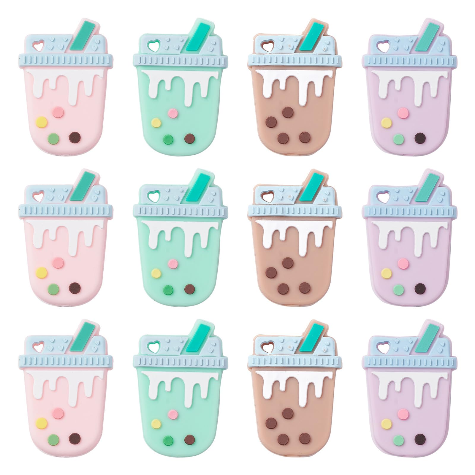 Silicone Beads for Bracelet Beaded Necklace Pens Jewelry Making DIY Craft