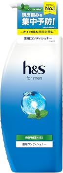 h&s for men Refresh EX Pump, 12.8 oz 350 g
