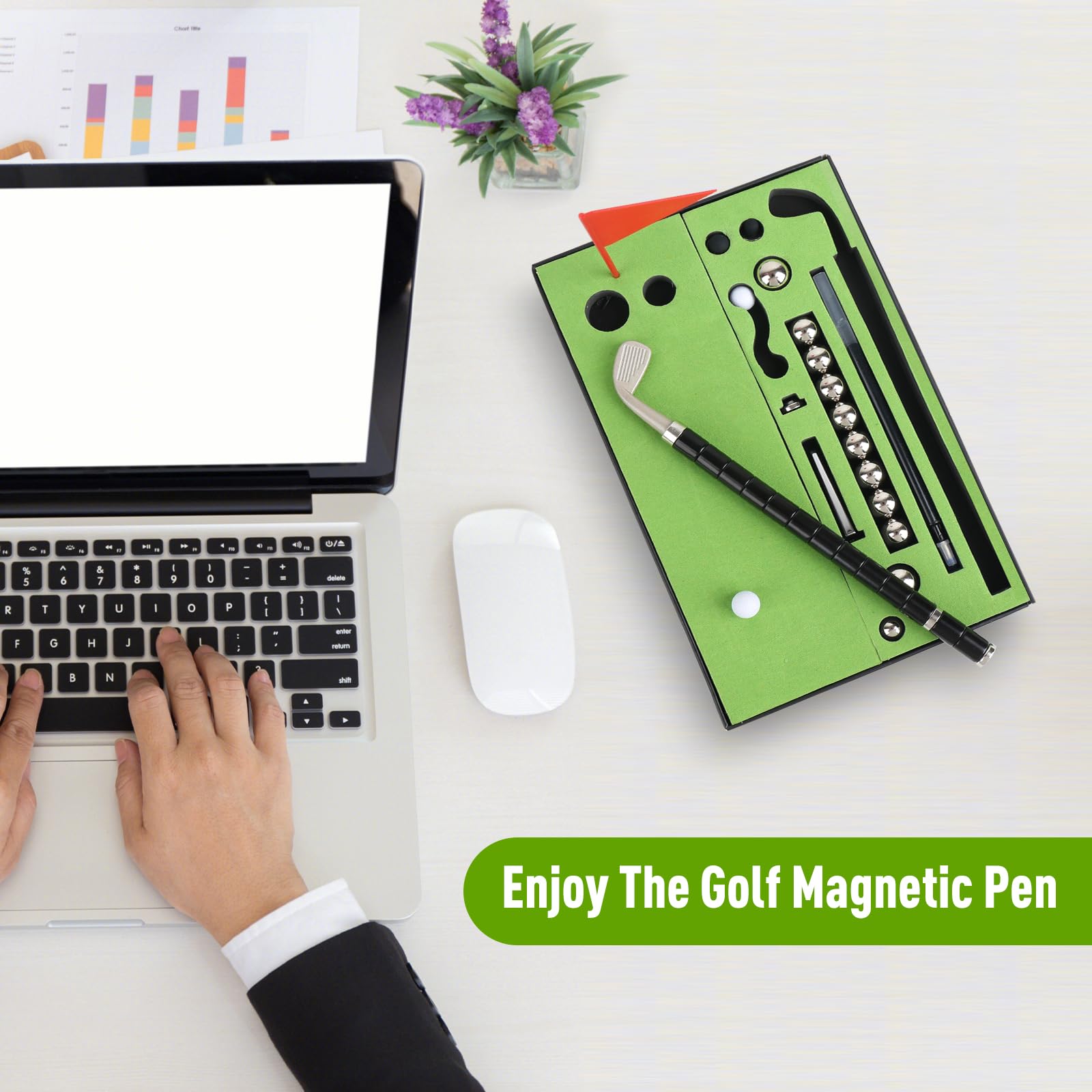 Amazon.com: Golf Pen Set ，Fidget Pen Toy ， Magnetic Pen