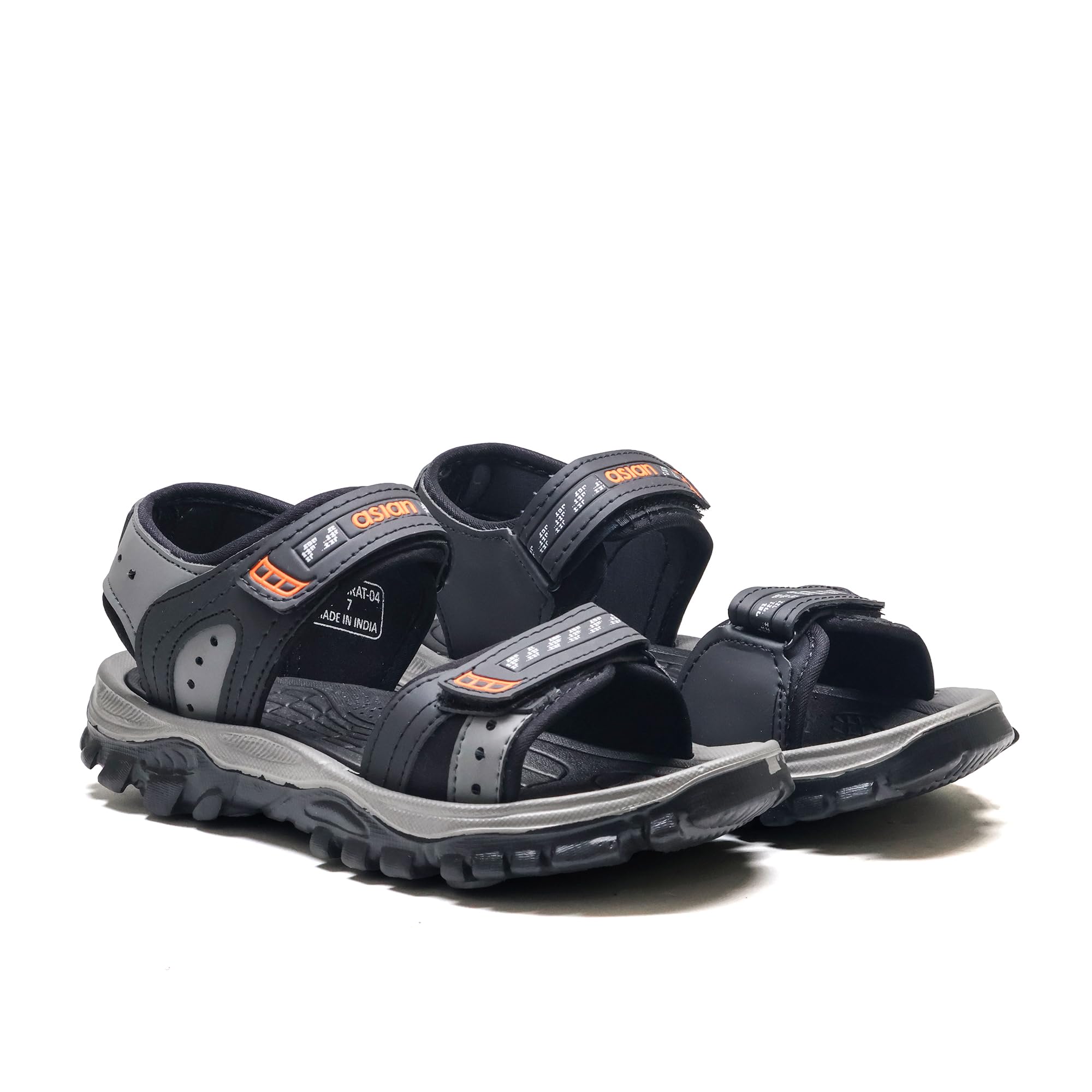 asian Mens VIRAT-04 Casual Sandals with adjustable velcro closure for easy wear with flexible fitting and trendy and stylish looks with unique sole design | ideal for everyday use for mens as well as boys-picture-25