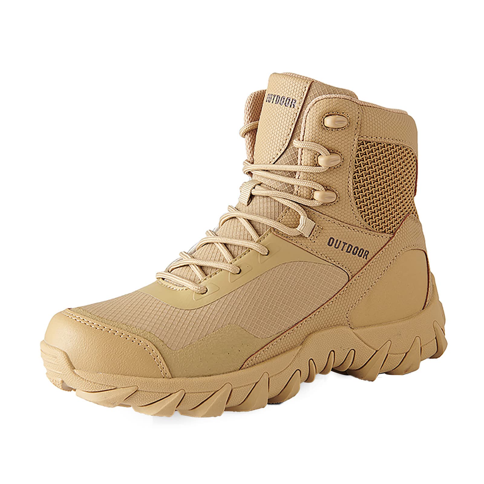 Inverno Outdoor Lace Up High-Top Scarpe Per Gli Uomini Spessa Fondo Moto