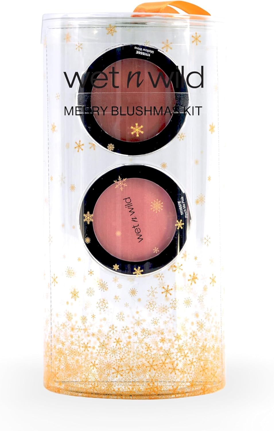 Wet n Wild Merry Blushmas Set, Poeder Blush Make-up Set, Opbouwbare Sheer tot Bold Blush, met Fluweelzachte Poederformule, voor een Gezond Ogende Blos van Zijdezachte Kleur