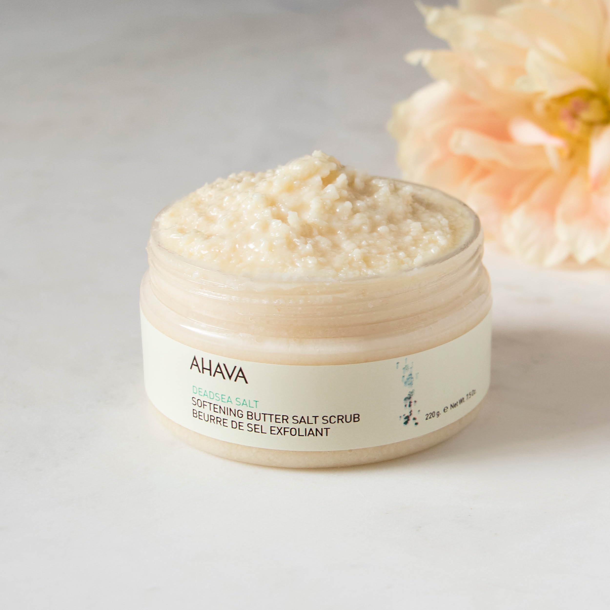 Ahava Dead Sea Salt Softening Butter Scrub, 1 opakowanie (1 x 235 ml)
